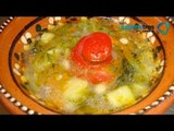 Receta de como preparar sopa de quelites y flor de calabaza. Receta comida mexicana / Receta fácil