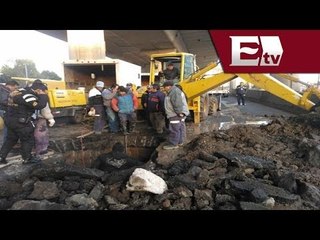 Periférico está de nuevo en funcionamiento tras socavón / Titulares con Vianey Esquinca