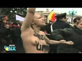 Mujeres protestan desnudas en el Vaticano