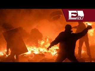 Manifestantes ocuparon ministerio en Kiev / Titulares de la noche