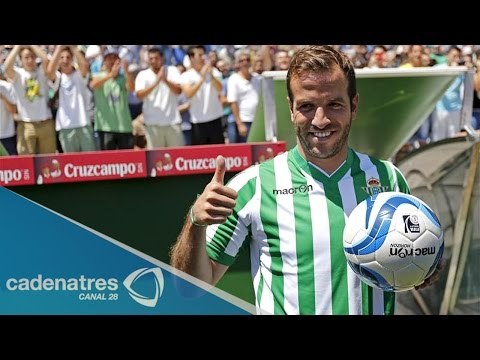 El holandés Rafael Van der Vaart, nuevo jugador del Betis