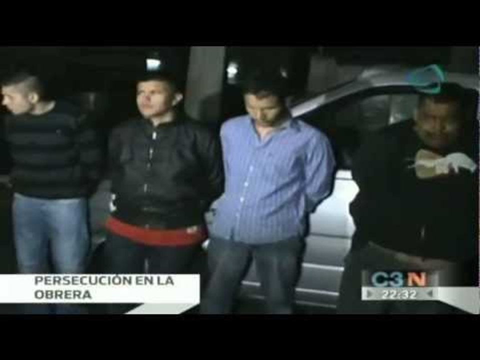 Persecución en la colonia Obrera