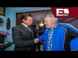 Peña Nieto se reúne con Fidel Castro en privado / Titulares con Vianey Esquinca