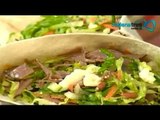 Receta para preparar pita rostizada mediterránea. Receta de pita / Pita mediterránea / Pan árabe