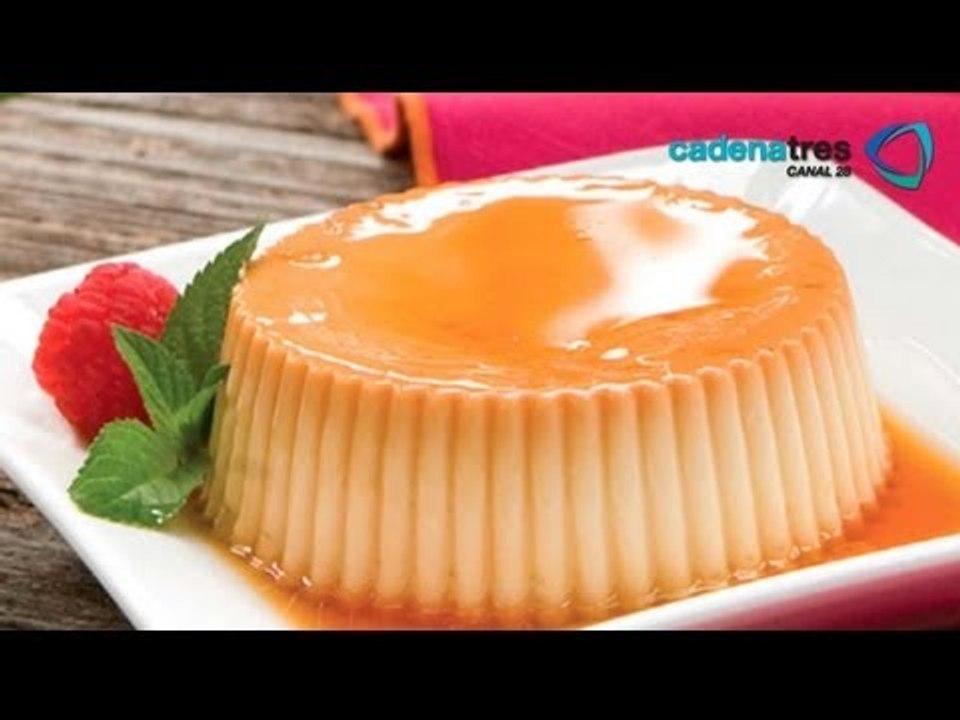 Receta para preparar flanes napolitanos. Receta de flanes / Flan napolitano / Postres
