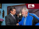Peña Nieto reitera a Fidel Castro el compromiso con Cuba / Andrea Newman