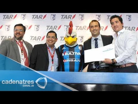 Club Querétaro firma convenio comercial con TAR
