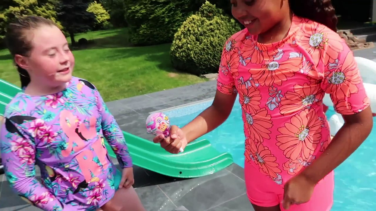 UNICORN POOL CHALLENGE!! Pikmi Pops Lollipops | Toys AndMe