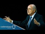 Joseph Blatter: corrupción avergüenza al fútbol