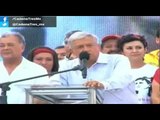 Niega AMLO haber rebasado los topes de campaña