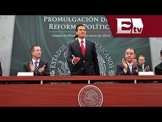 Reforma político-electoral consolidará la democracia, vaticina Peña Nieto/ Titulares de la tarde