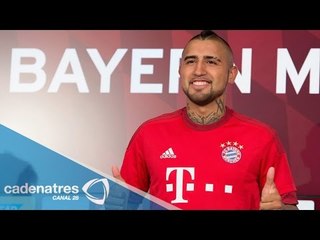 El chileno Arturo Vidal, nuevo jugador del Bayern Múnich