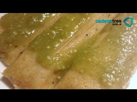 Receta de tamales de champiñones. Receta tamales vegetarianos / Tamales de champiñones