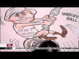 La mano negra del Cartún Pérez " Janet Yellen Presidenta de la Reserva Federal Estadounidense"