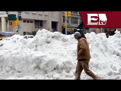 Nueva tormenta de nieve provoca falta de sal en Nueva York/ Global Paola Barquet