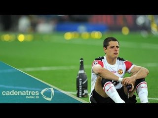 Chicharito será el segundo delantero del equipo Manchester United