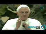 Benedicto XVI dice adiós a su diócesis; descartan renuncia por accidente. Cadenatres Noticias