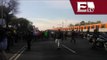 Vagoneros realizan marcha  hacia el Zócalo; bloquean Tlalpan / Excélsior informa