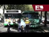 Última hora: Trolebús choca con camión en Aquiles Serdán / Excélsior informa