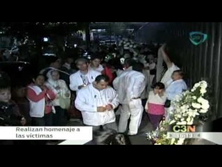 Realizan homenaje a víctimas del edificio B2 de Pemex