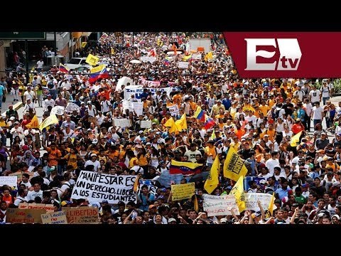 Mueren tres en manifestaciones de Venezuela / Global