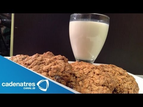Galletas de avena con germen de trigo y arándanos / Postres/ Galletas de trigo