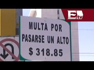 Colocan en León, Guanajuato, multas de tránsito en el inmueble urbano/ Titulares de la tarde