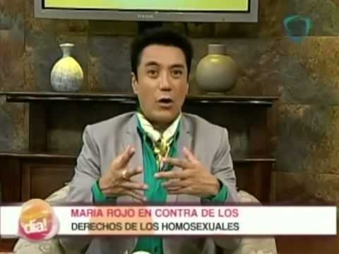 María Rojo en contra de los derechos de homosexuales