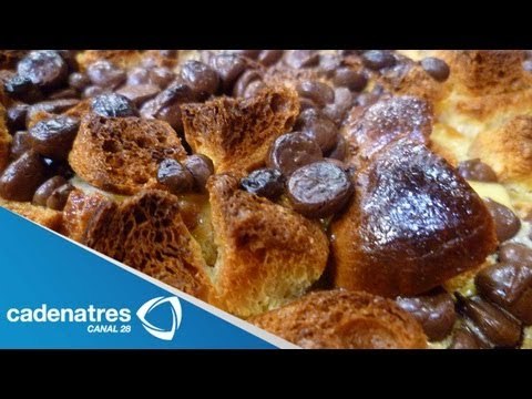 Receta para preparar pudding de pan con dulce de leche. Receta de pudding / Pudding de leche