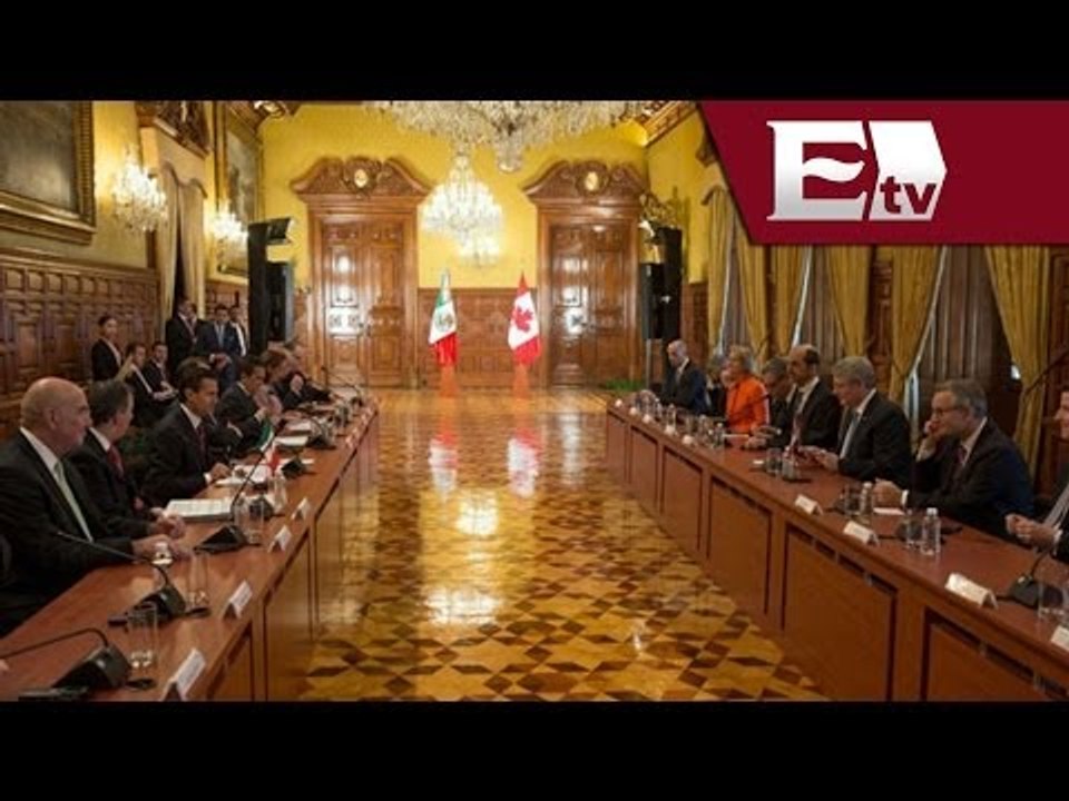 Peña Nieto y Harper firman cuatro acuerdos bilaterales  / Andrea Newman