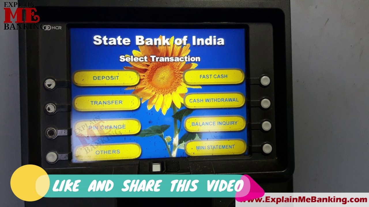 How To Withdrawal Money / Cash Form SBI ATM Machine ? State Bank Of India SBI ATM Se Paise Kaise Nikale ? By Explain Me Banking