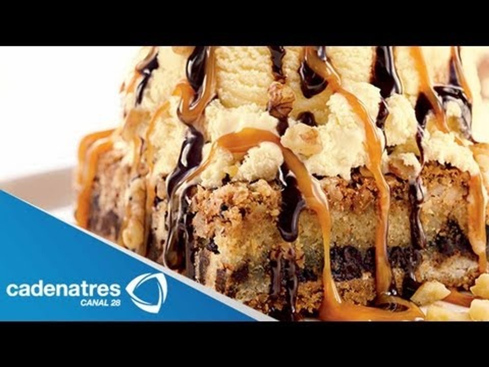Receta para preparar pie de helado de chocolate. Receta de pie / Pie con helado