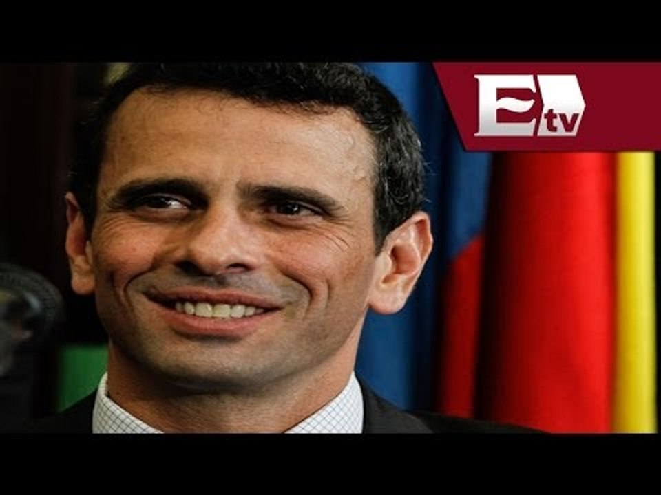 Venezuela: Capriles se manifiesta contra las acciones del Gobierno de Maduro