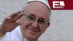 Papa Francisco sorprende al hablar por primera vez en inglés / Titulares de la noche
