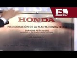 Peña Nieto inaugura planta automotriz en Guanajuato  / Andrea Newman