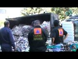 Vuelca camión de basura y esparce residuos sobre avenida Chapultepec. Cadenatres Noticias