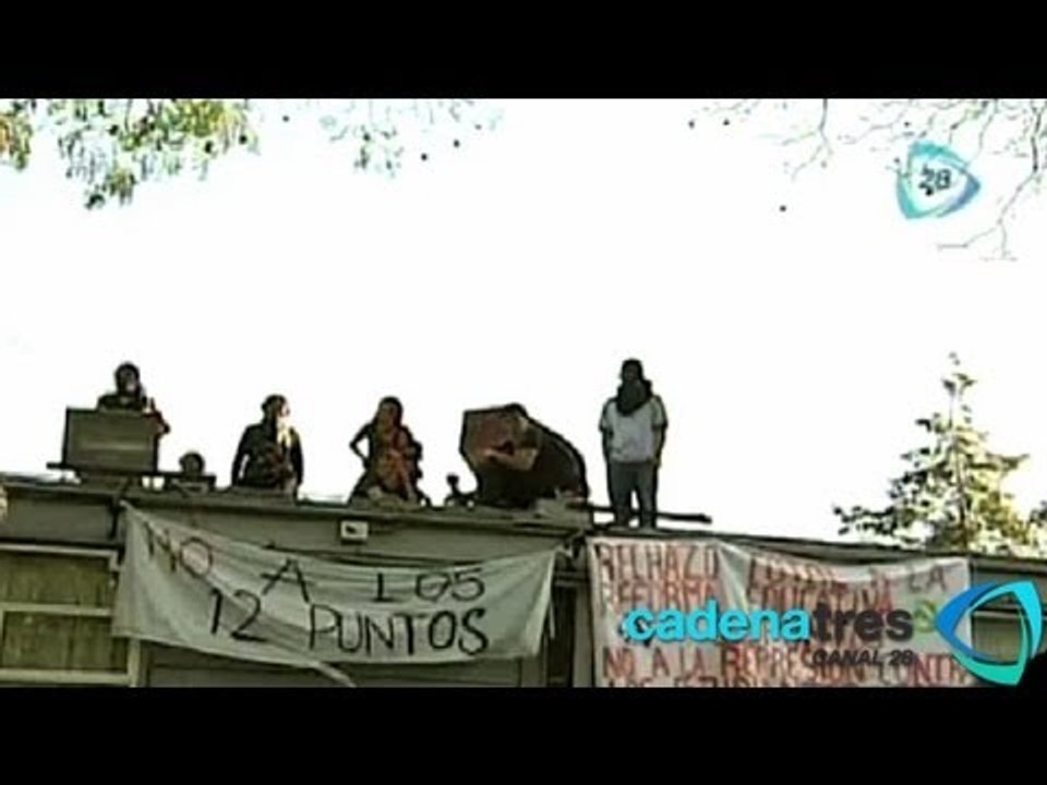 Rechazan paristas del CCH liberar las instalaciones. Cadenatres Noticias