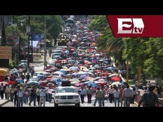 Personas marchan por  la dignidad de Sinaloa/Titulares con Vianey Esquinca