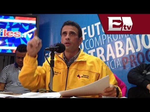 Venezuela: Capriles no asiste a reunión con Maduro; sube a 16 muertos por protestas/ Paola Barquet