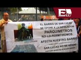 Habitantes de Coyoacán se oponen a la instalación de parquímetros/ Comunidad Yazmin Jalil