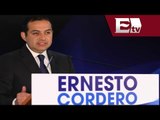 El Senado aprobó la solicitud de Ernesto Cordero/ Titulares con Vianey Esquinca