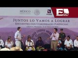 Peña Nieto dialoga con mujeres purépechas en Michoacán  / Excélsior Informa