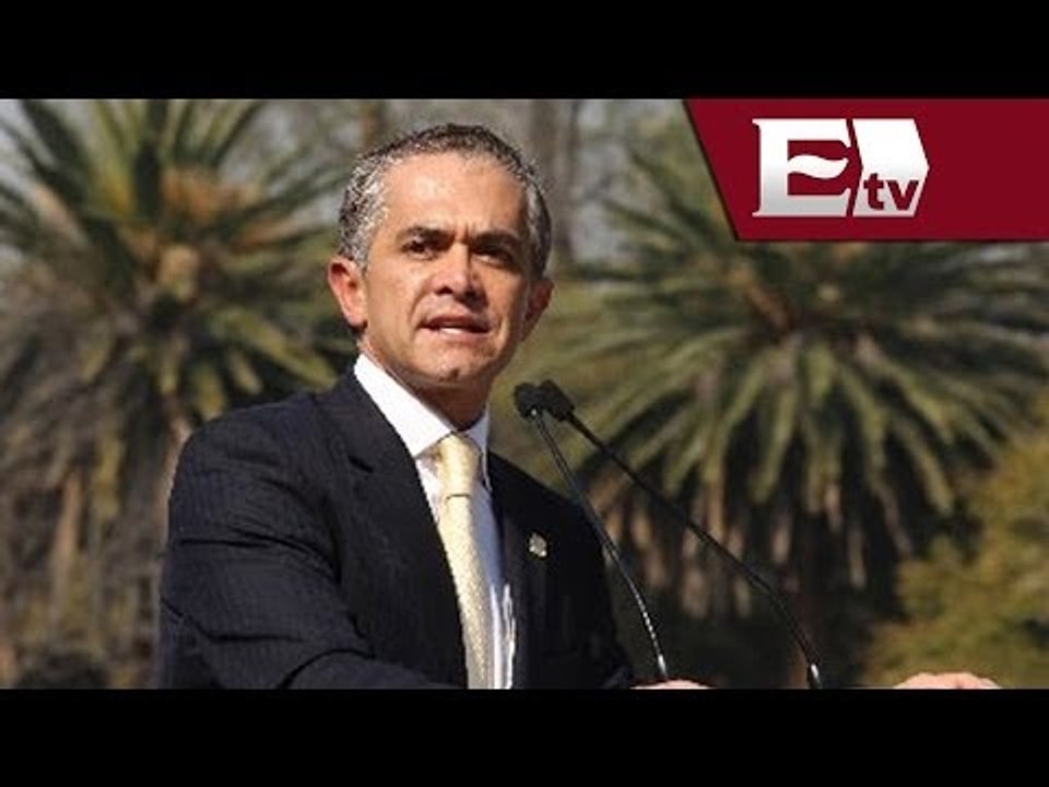 Miguel Ángel Mancera asegura que no existen autodefensas en la Ciudad de México / Titulares