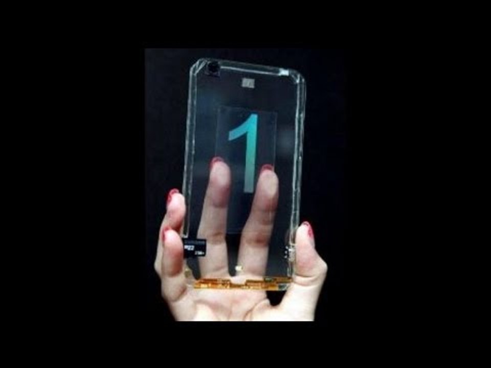 Compañía telefonica saca celular trasparente en Taiwan