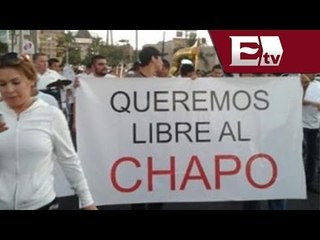 Ciudadanos se organizan para manifestarse en contra de las marchas que apoyan a "El Chapo"