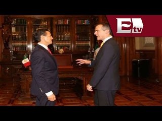 EPN recibe al alcalde de Los Angeles/Titulares con Vianey Esquinca