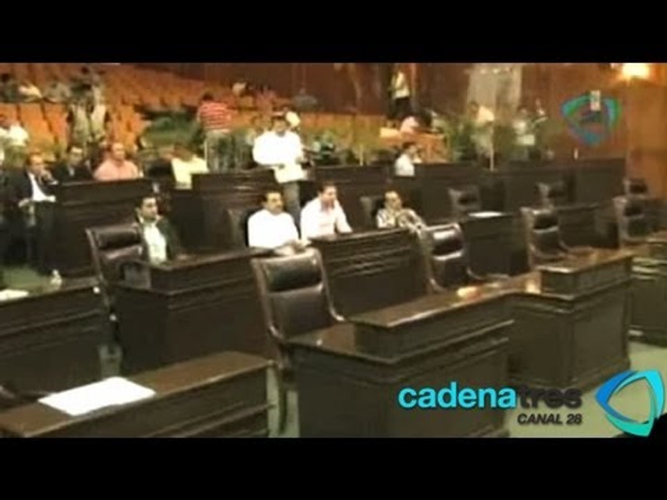 Suspenden labores legislativas en el Congreso de Morelos por inseguridad