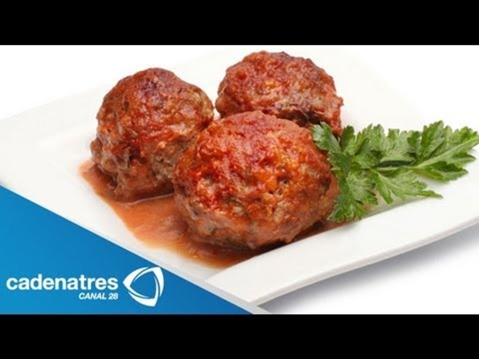 Receta para preparar albóndigas. Cocinando con el chef Jorge Álvarez / Hagamos negocio