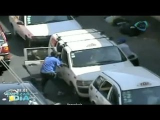 Graban a banda de delincuentes en acción