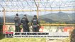 Mines and explosives being removed in jointly-designated area inside DMZ for remains recovery project with N. Korea